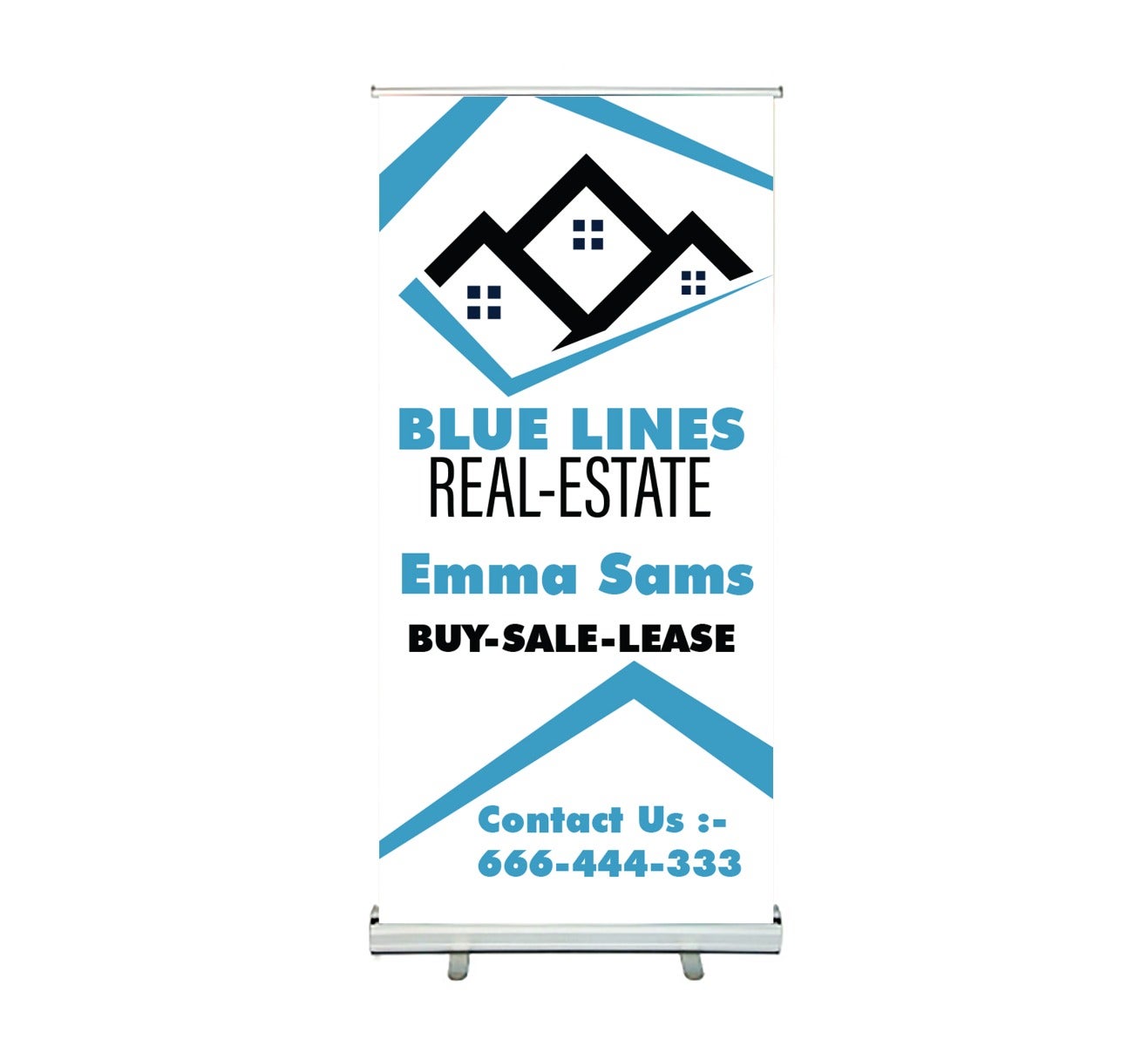 Realtor Roll Up Banner Stands