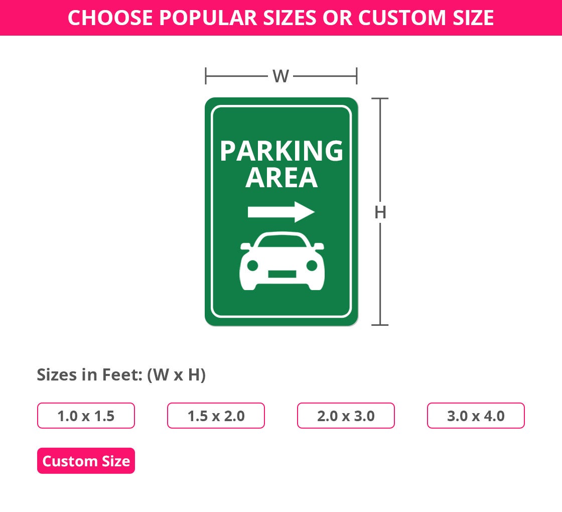 Public Footpath Arrow Left Directional Sign - 3mm Aluminium Sign 300mm - View #9