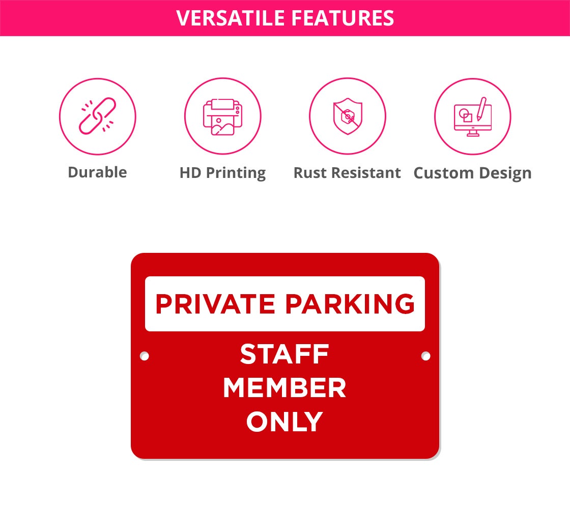 Shop Premium Quality 'Private Parking' Signs | Best of Signs