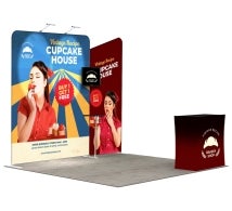 10 Ft Trade Show Booth - Design 4
