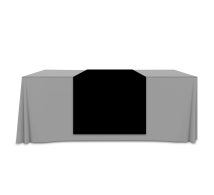 2.5' x 6' Table Runners - Black