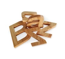 Pinewood Letters and Numbers