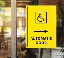 Handicap Surface Decals