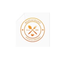 Restaurant Clear Window Decals
