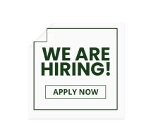 Now Hiring Clear Window Decals