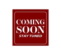 Coming Soon Window Decals Opaque