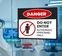 Danger Surface Decals