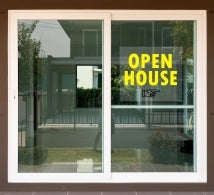 Open House Clear Surface Decals