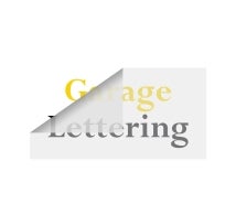 Garage Vinyl Letters