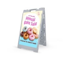 Sandwich Board Deluxe White