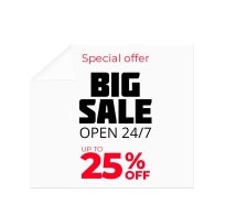 Sales Clear Window Decals
