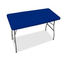 4 Ft Rectangle Table-Top Cover - Blue