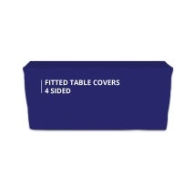 Fitted Table Cover - Zipper Back
