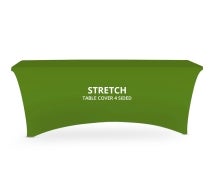 Stretch Table Cover - Zipper Back