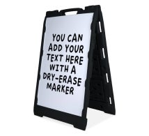 Dry Erase A-Frame