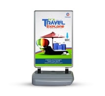 Wheeled Sidewalk sign 