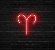 Aries Neon Sign