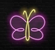 Butterfly Neon Sign