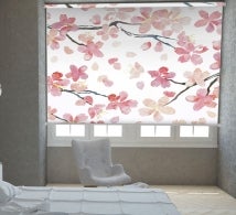 Custom Graphic Roller Shades - Blackout