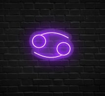 Cancer Neon Sign