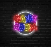 Game Room Neon Sign