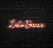 Let's Dance Neon Sign