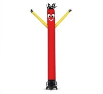 Red with Yellow Arms Inflatable Tube Man