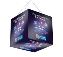 Sky Tube Square Cube Hanging Banners