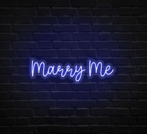 Marry Me Neon Sign