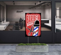 Barber Shop Yard Signs