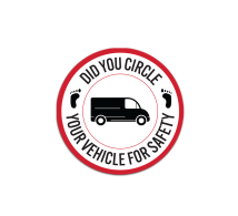 Circle Vehicle & Truck Decal (Non Reflective)