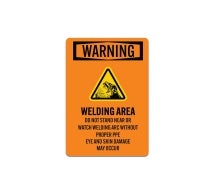 OSHA Welding Area Decal (Non Reflective)