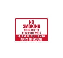Do Not Smoke Decal (Non Reflective)