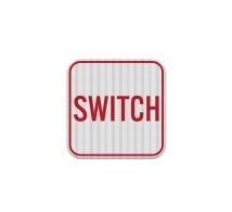 Railroad Safety Aluminum Sign (EGR Reflective)