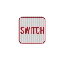 Railroad Safety Aluminum Sign (HIP Reflective)