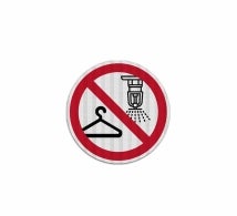 Do Not Hang on Sprinkler Decal (EGR Reflective)