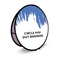 Circle Pop Up Banners