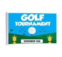 Golf Flags - Rectangle