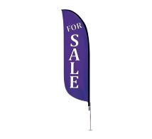 Pre-Printed For Sale Feather Flag