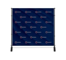 8 ft x 8 ft Step and Repeat Adjustable Banner Stands