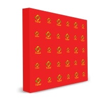 8 ft x 8 ft Step and Repeat Fabric Pop Up Straight Display