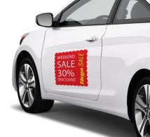 Bubble-Free Die-Cut Car Decals / Stickers (Opaque)