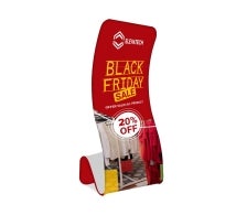 Fabric Display Stand Snake A