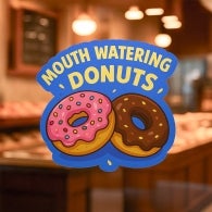 Die-Cut Opaque Window Clings