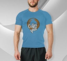 Men's Dry-Fit Moisture Wicking T-shirt - Crew Neck