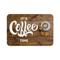 It's Coffee Time Floor Mats