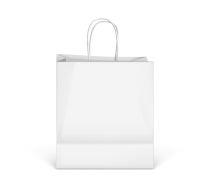 White Paper Shopping Bags