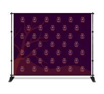 Halloween Step and Repeat Fabric Banners
