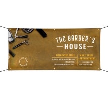Barber Shop Vinyl Banners
