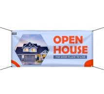 Open House Vinyl Banners